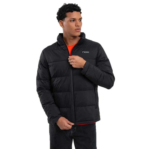Chaqueta Nox acolchada hombre TEAM negro
